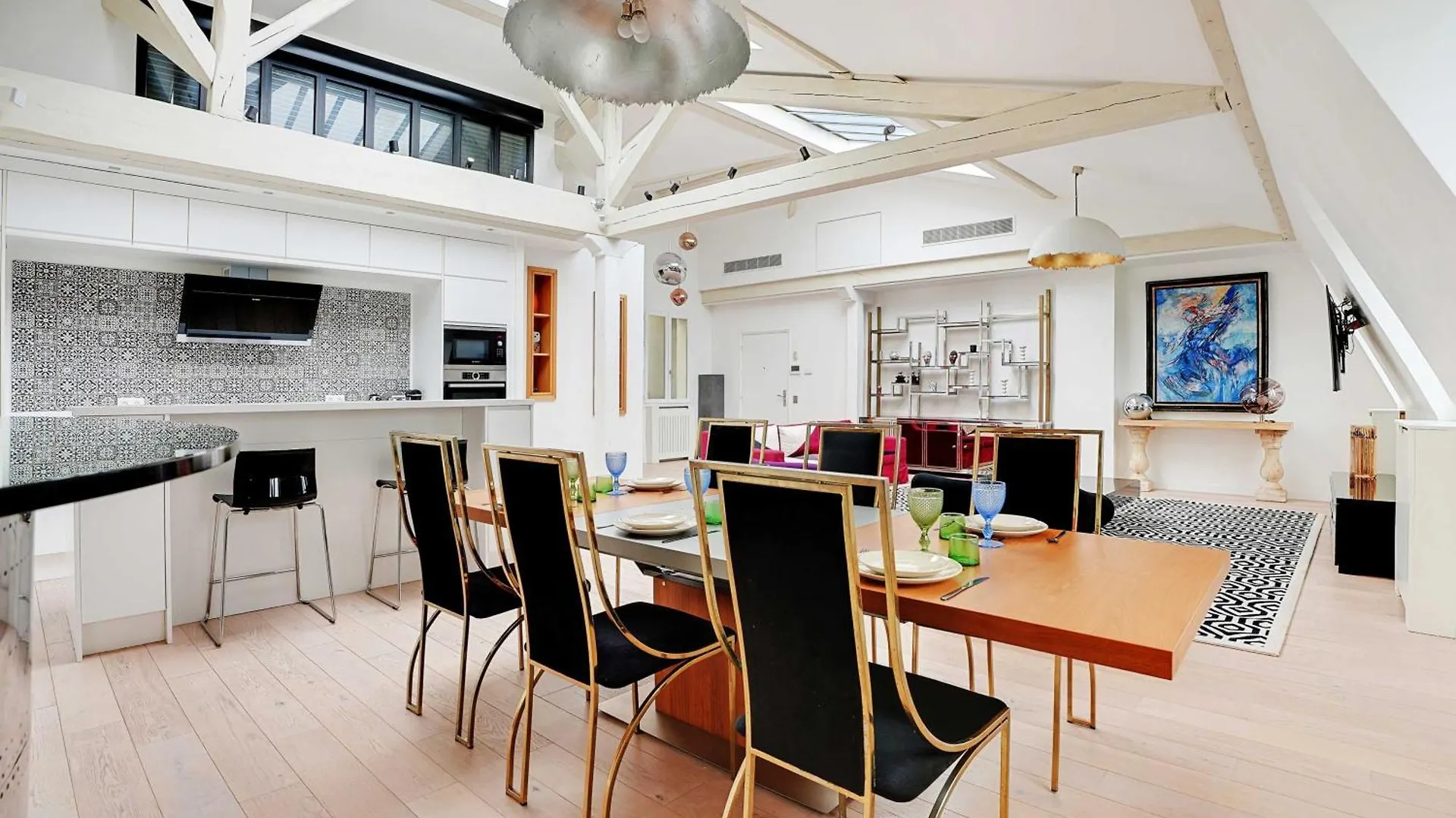 Designer Loft - 2Bd-6P- Arc De Triomphe Apartment Paris
